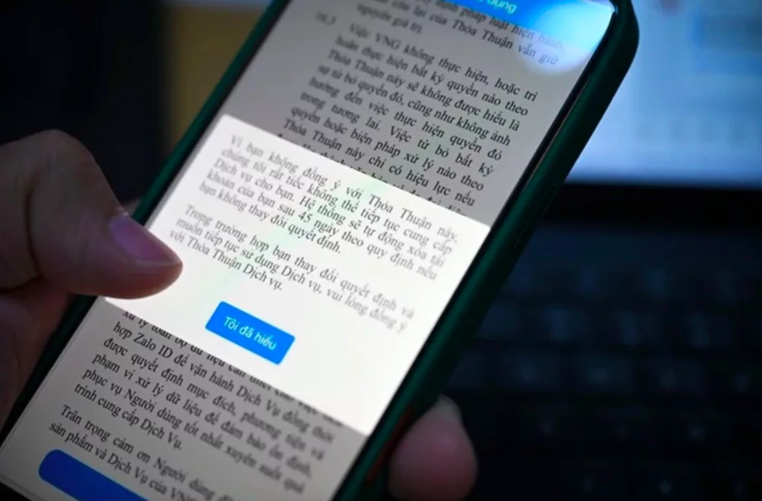 Cái giá của 'đồng ý với Zalo'