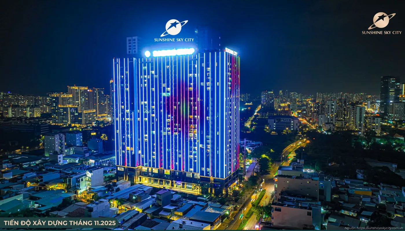 CẬP NHẬP TIẾN ĐỘ XÂY DỰNG SUNSHINE SKY CITY
