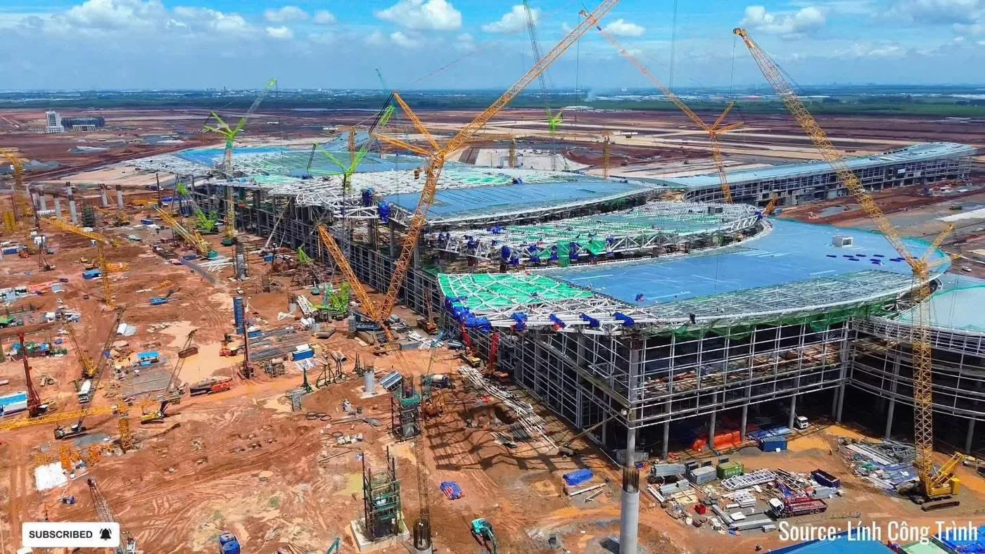 Cập Nhật Mới Nhất Về Tiến Độ Sân Bay Long Thành – Tháng 5/2025