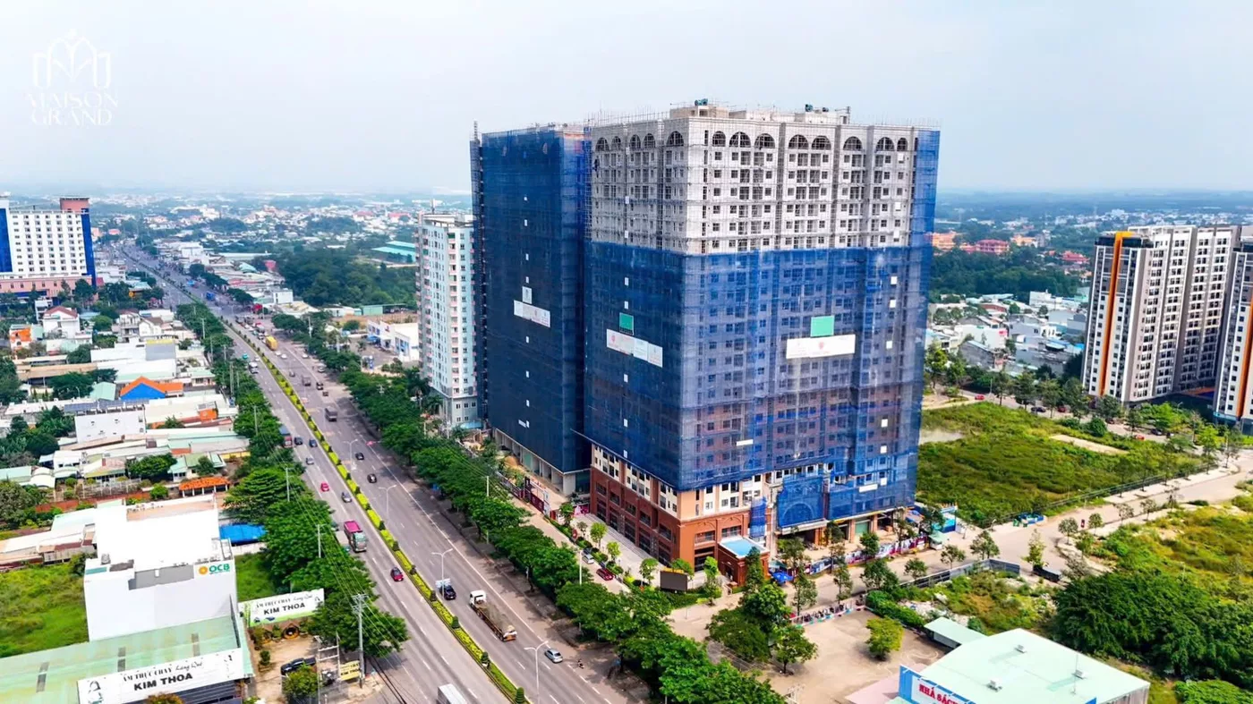 CẬP NHẬT TIẾN ĐỘ XÂY DỰNG MAISON GRAND - THÁNG 11/2025