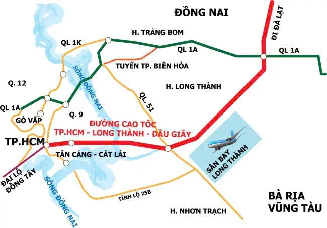 Chính thức phê duyệt Dự án Mở rộng đoạn cao tốc TP. Hồ Chí Minh- Long Thành