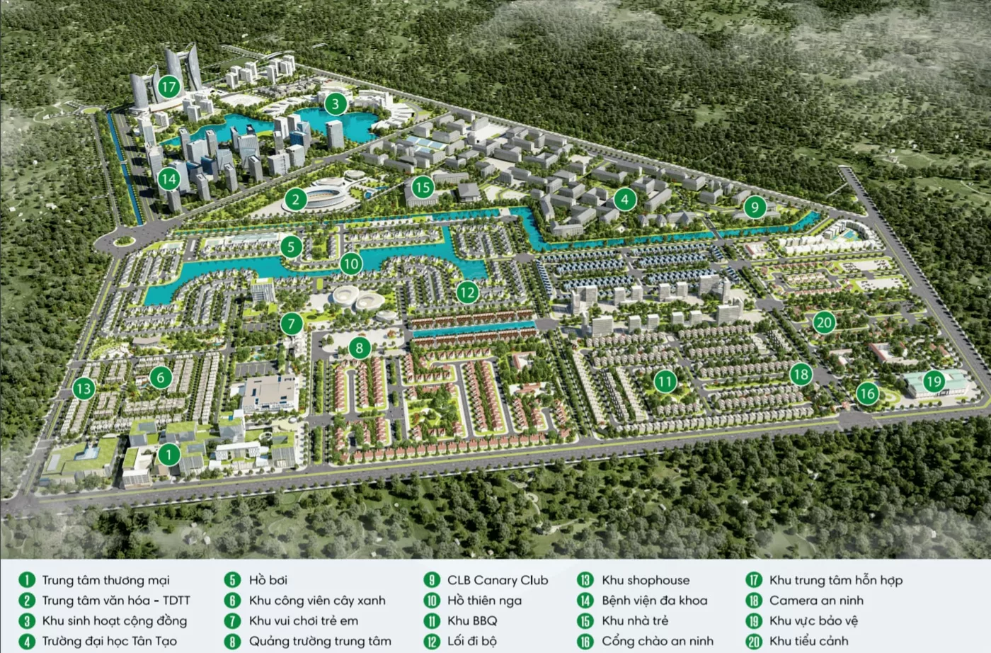 E-City Tân Đức – Khu đô thị sinh thái Đức Hòa Long An | Sổ hồng riêng