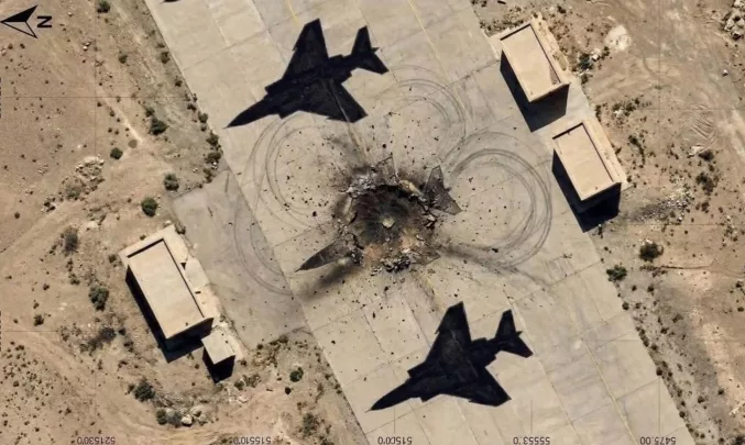 Loạt ảnh vệ tinh giả lan truyền giữa xung đột Trung Đông