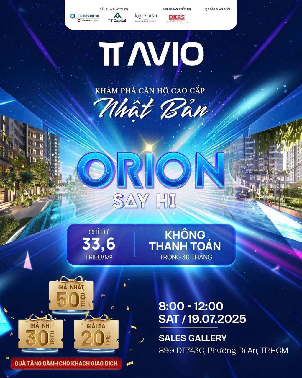 "ORION SAY HI" – Khám Phá Căn Hộ Nhật Bản Tinh Tế Ngay Tại TT AVIO