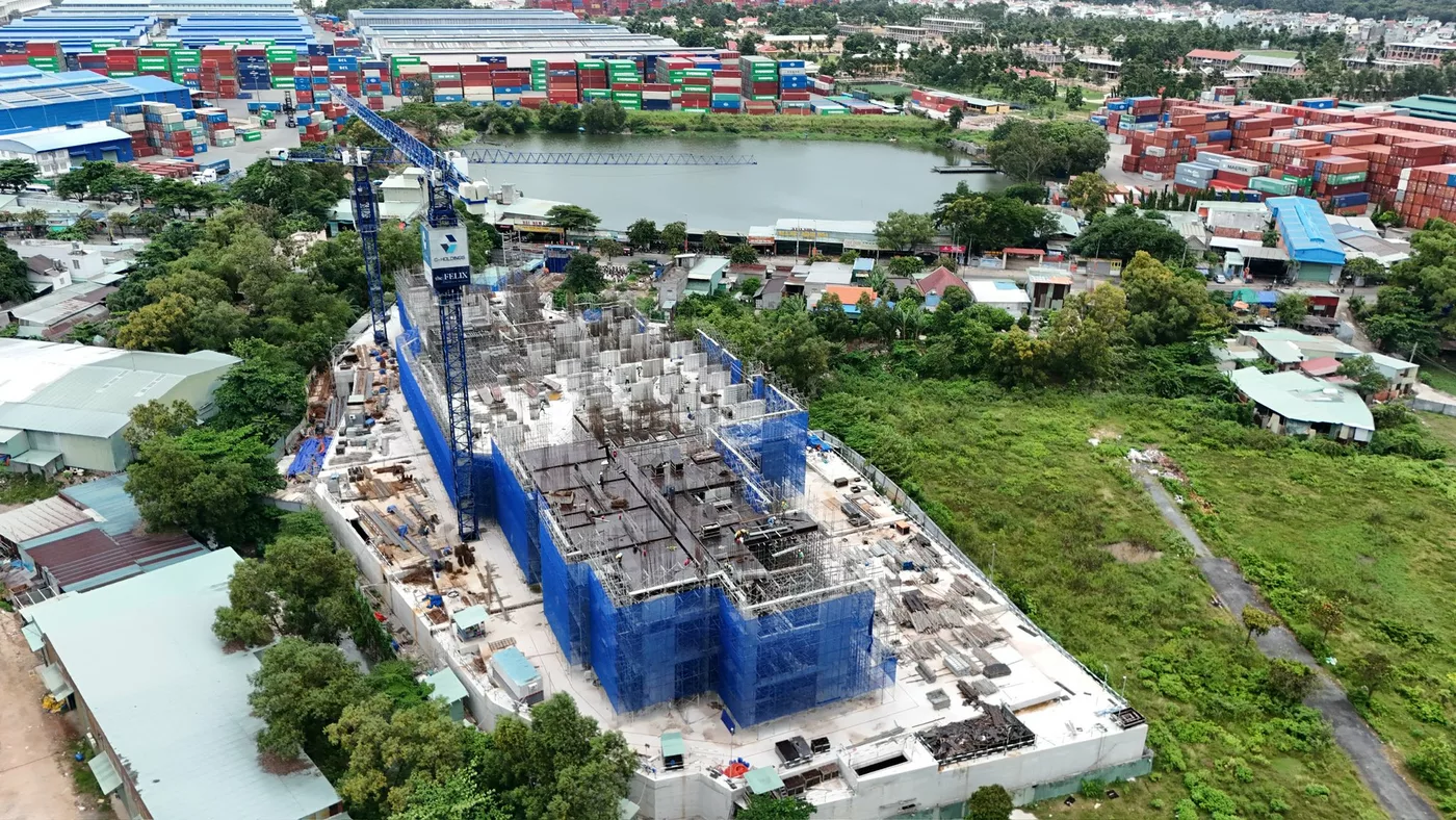 Tiến độ xây dựng the felix tháng 9 năm 2025