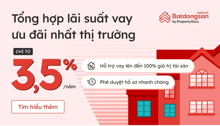 Trọn Bộ Lãi Suất Vay Mua Nhà Mới Nhất Tháng 10/2025
