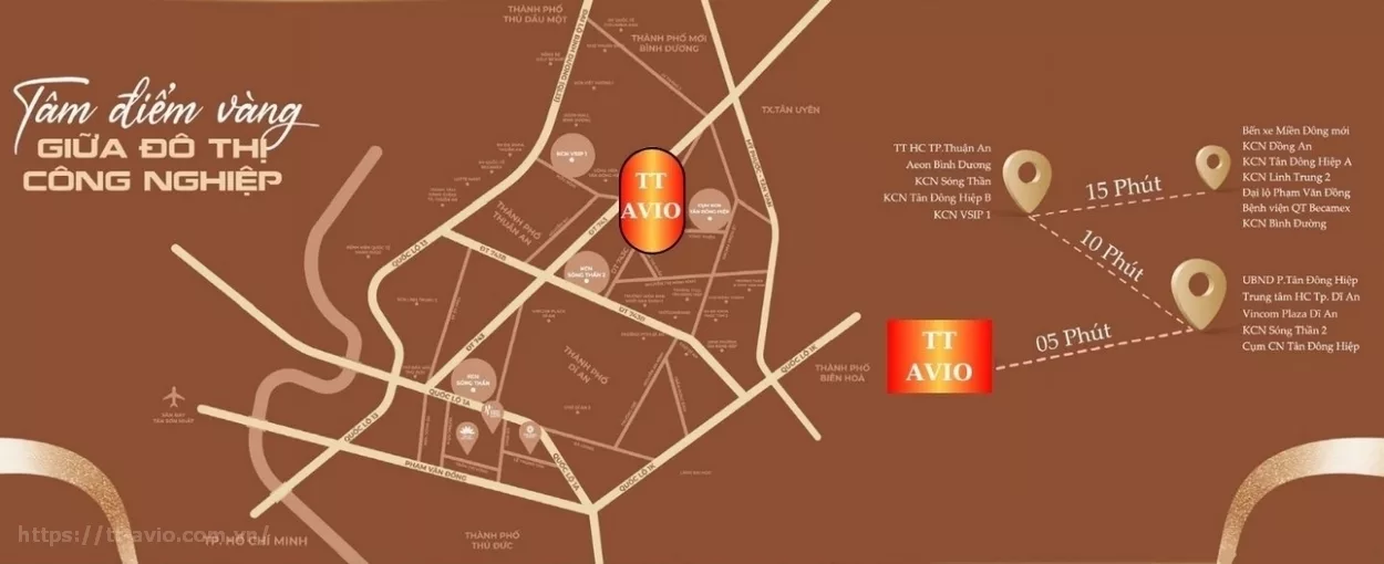 TT AVIO Dĩ An: Đón đầu làn sóng hạ tầng – Bứt phá giá trị bất động sản