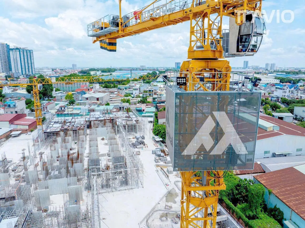 TT AVIO – TĂNG TỐC THI CÔNG, ĐÃ LÊN CỘT SÀN TẦNG 3